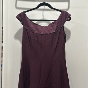 Alfred Angelo, Eggplant brides made dress